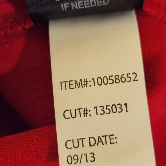 Torrid Red Retro Peplum Wiggle Dress Size 12 NWT (4070) - Picture 7 of 7